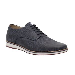 Bullboxer Rios Oxford Navy Snakeskin Leather Size 13‎